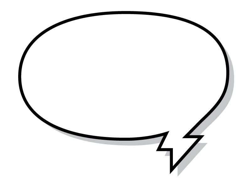 Meaning of Speech Bubbles in Comics: Electronic Devices