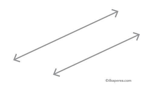 Línea paralela en geometría descriptiva - ilkaperea.com