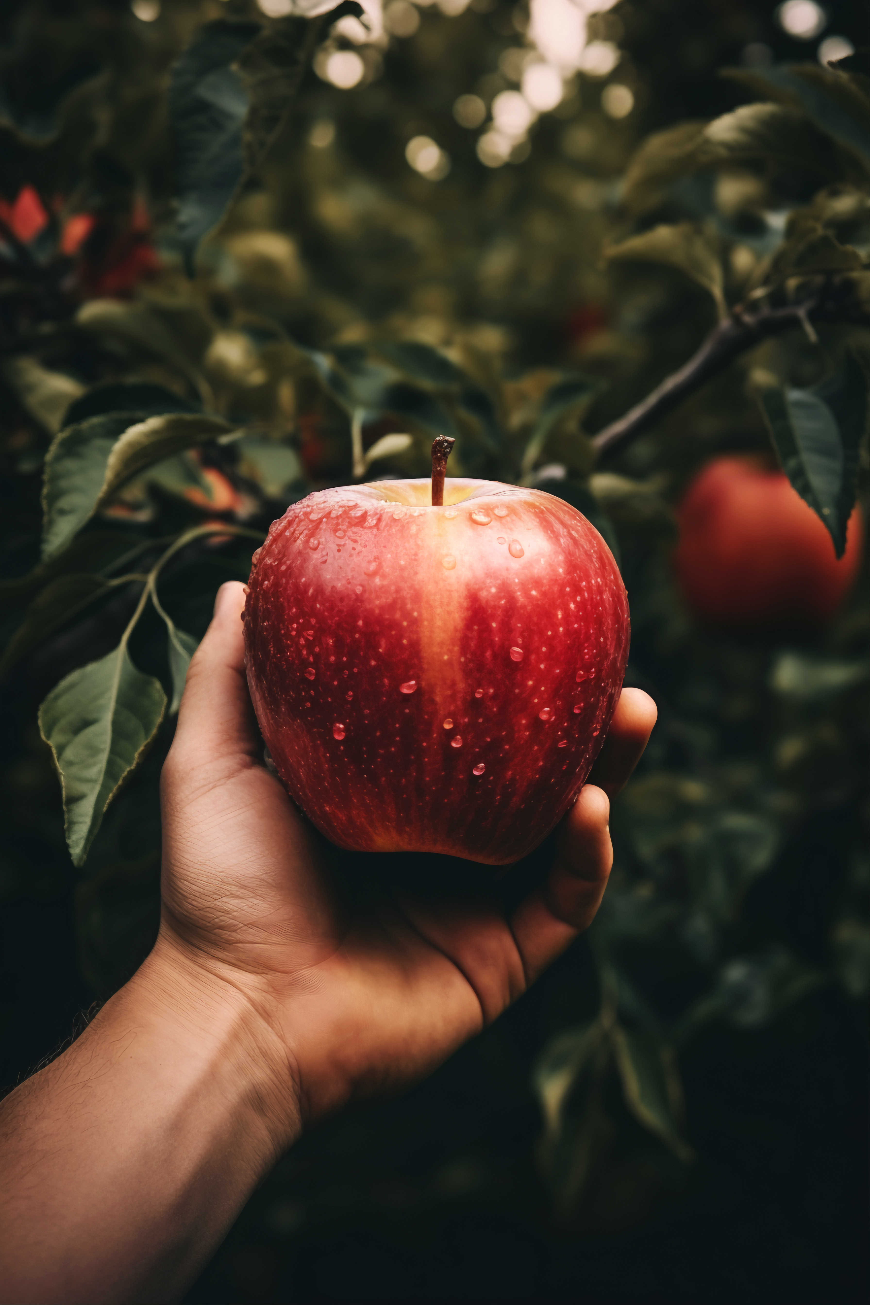 La manzana es un ejemplo de significados por contexto.