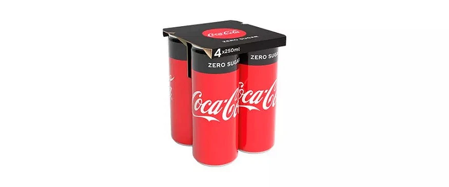 Coca Cola - Nuevo embalaje de cartón