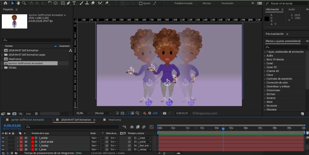 Rigging After Effects - Ilka Perea Studio