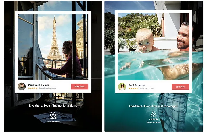 Airbnb’s “Live There” campaign