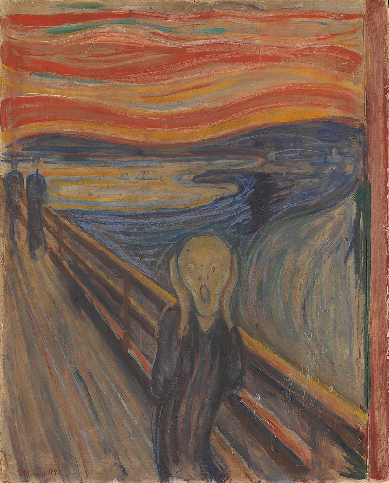 El Grito (1893) – Edvard Munch.