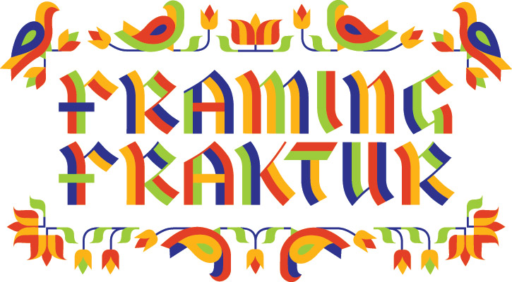 Marian Bantjes,2014. Framing Fraktur.